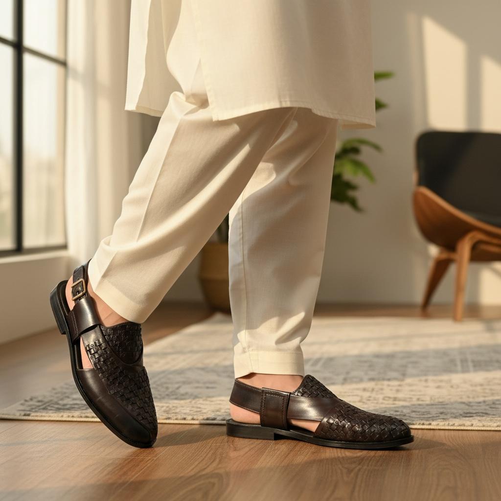 Slumber  Brown Peshwari CHAPPAL