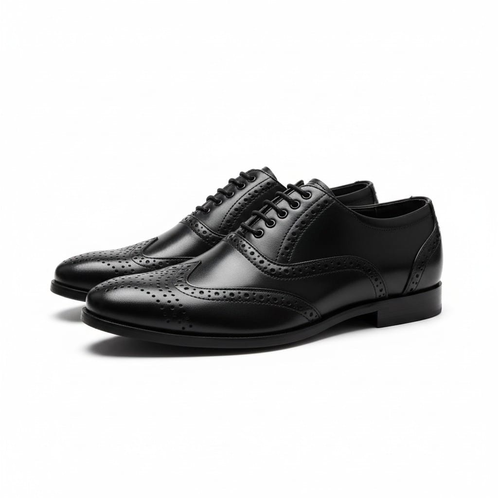 Titani Black Formal Shoes