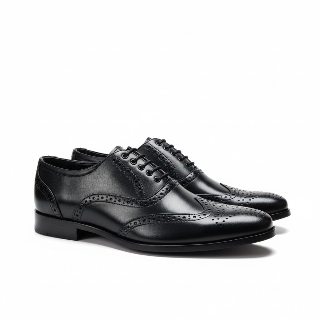Titani Black Formal Shoes