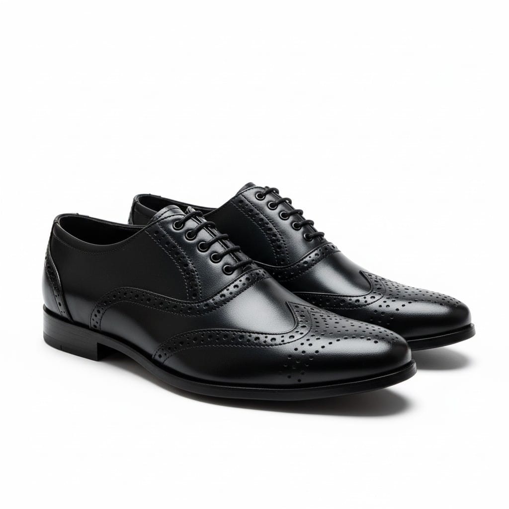 Titani Black Formal Shoes