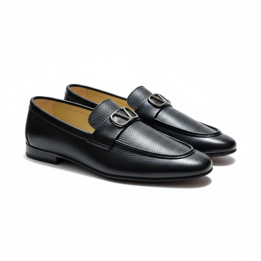 Tocus Black Formal Shoes