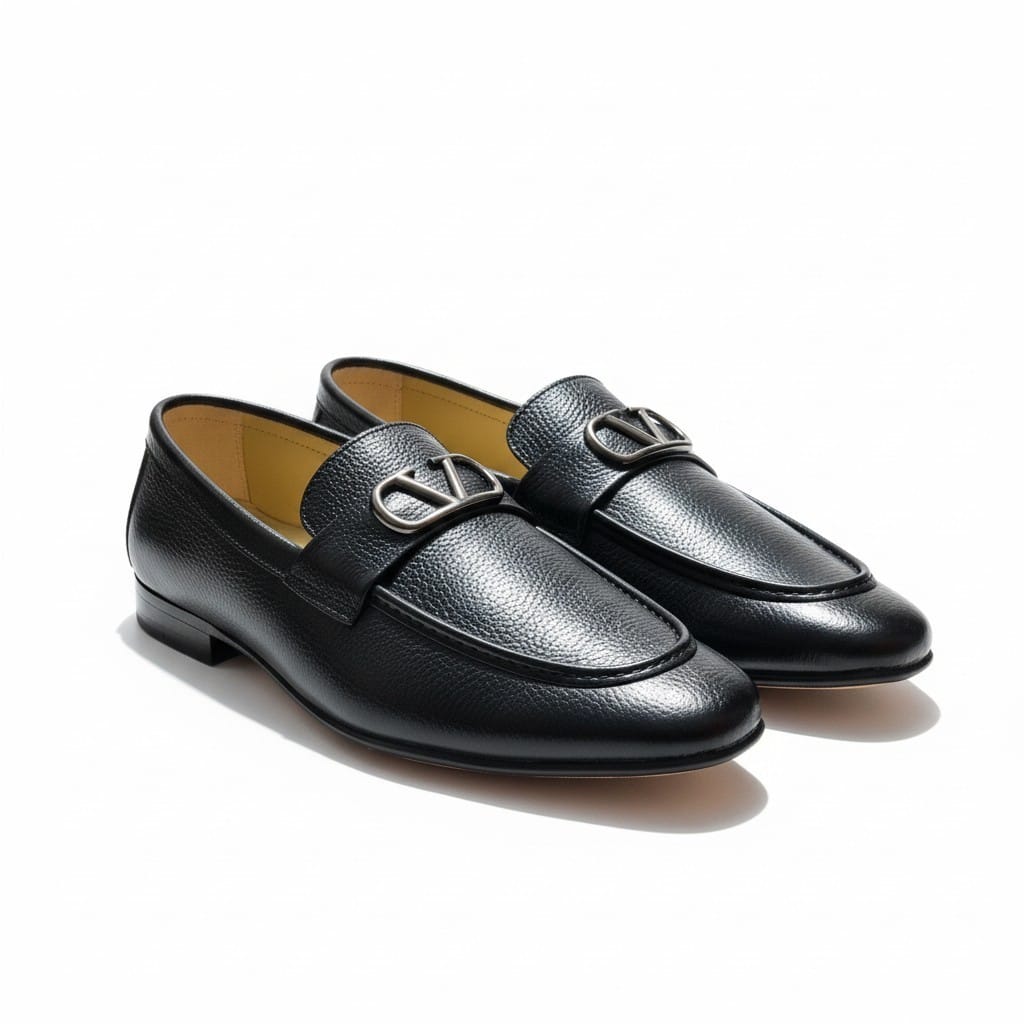Tocus Black Formal Shoes