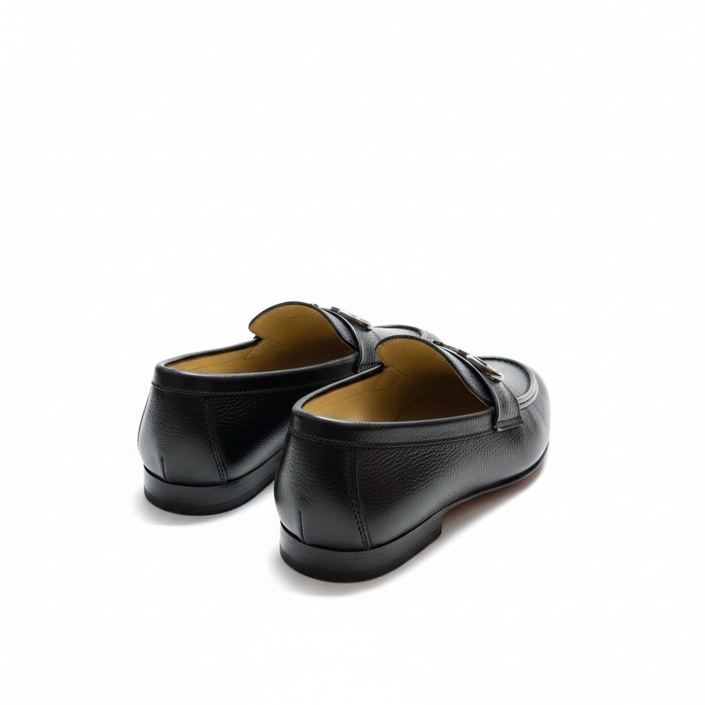 Tocus Black Formal Shoes