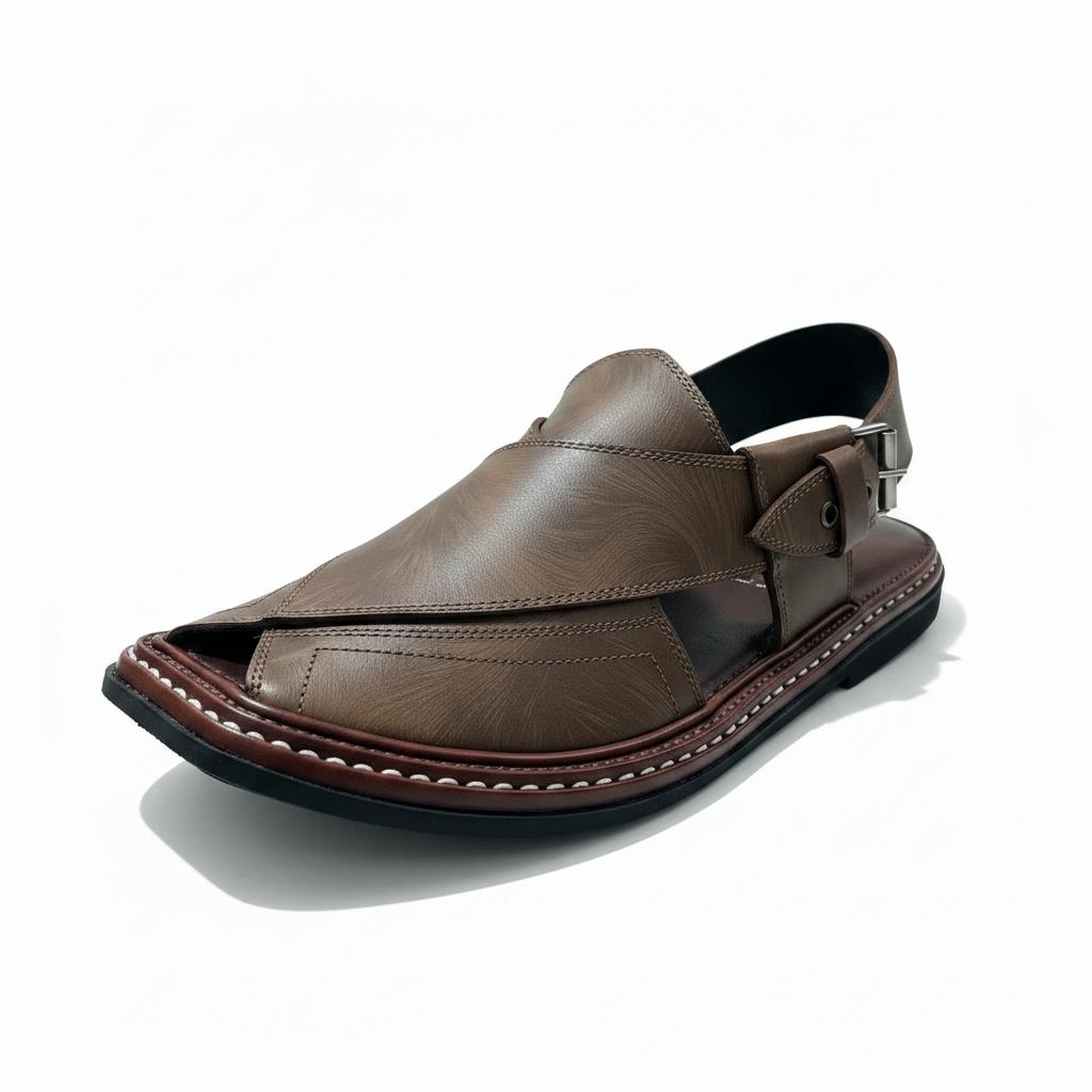 Tripple Layer  Tiger  PESHWARI CHAPPAL