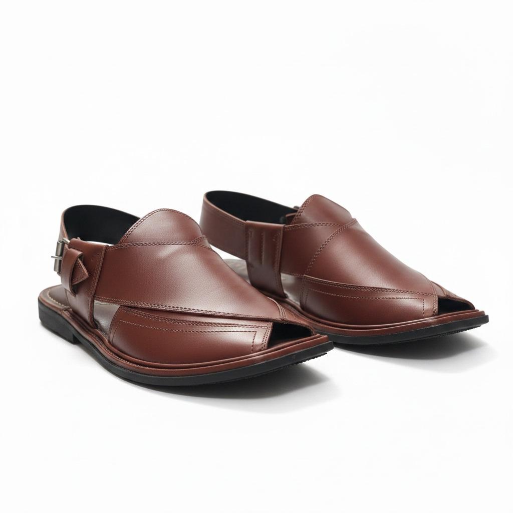 Two Gear  Brown Peshwari CHAPPAL