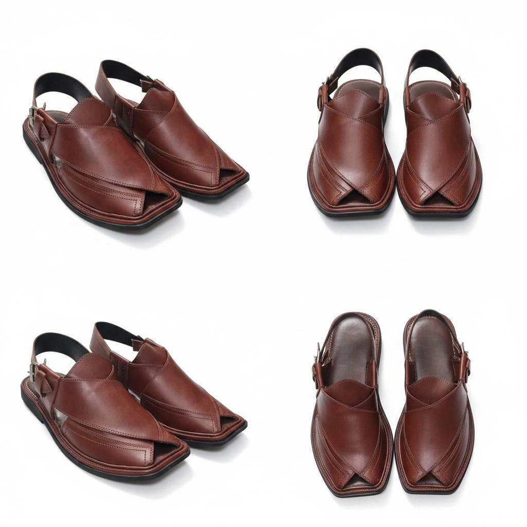Two Gear  Brown Peshwari CHAPPAL
