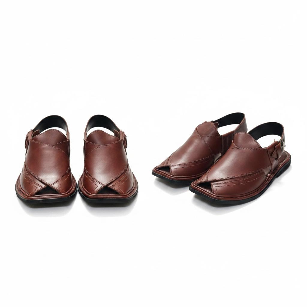 Two Gear  Brown Peshwari CHAPPAL