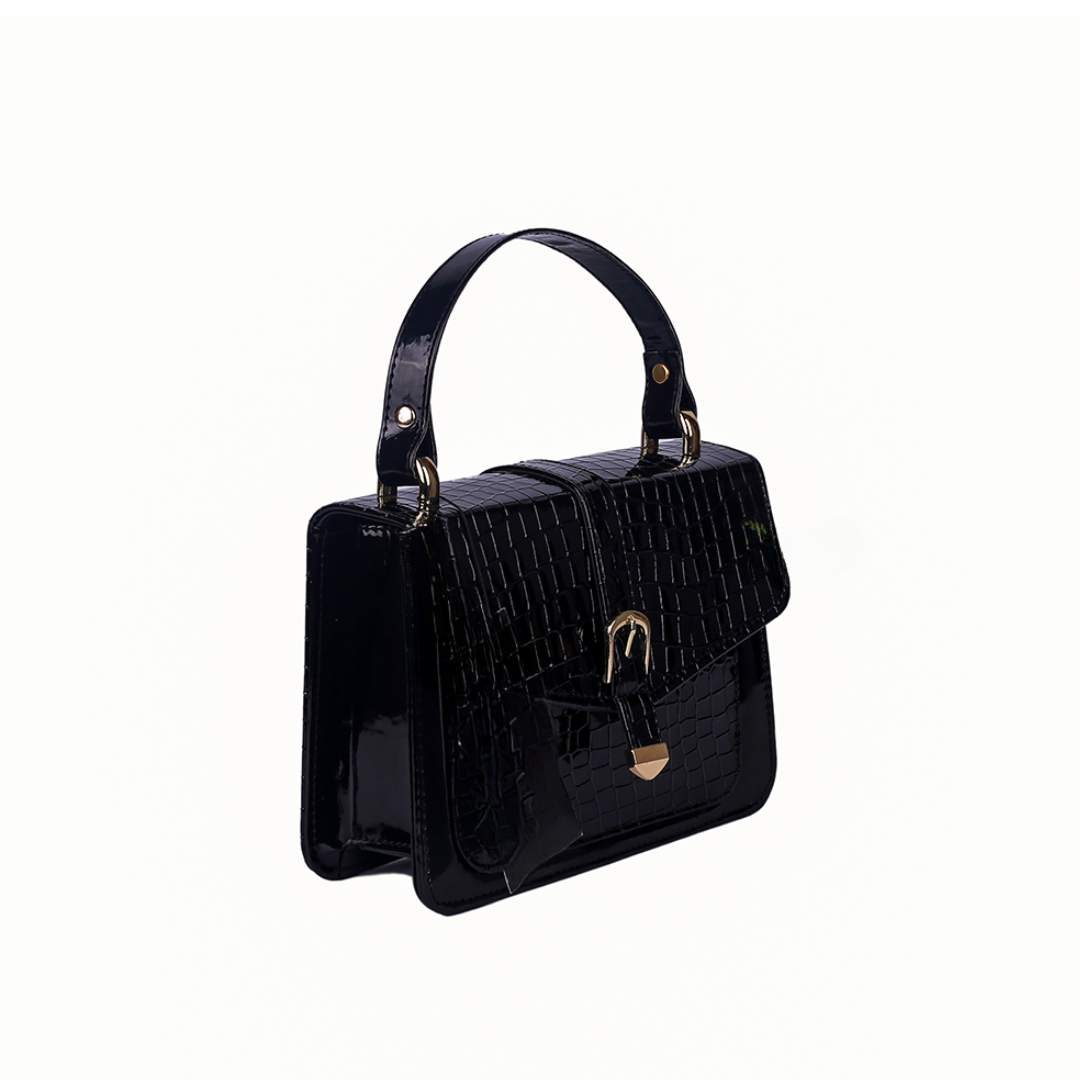 Puffer Hand Bag Black