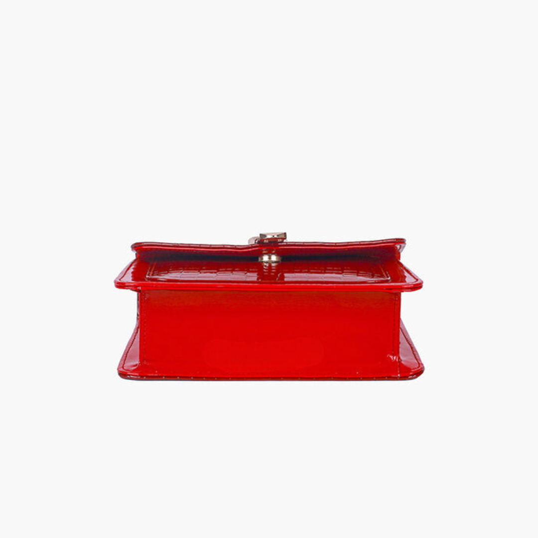 Puffer Hand Bag Maroon