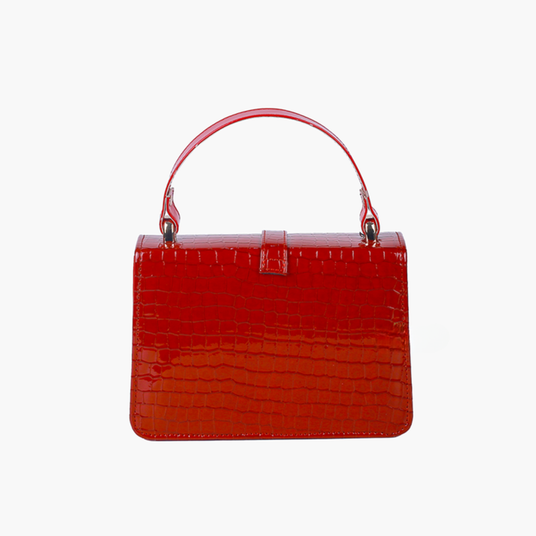 Puffer Hand Bag Maroon