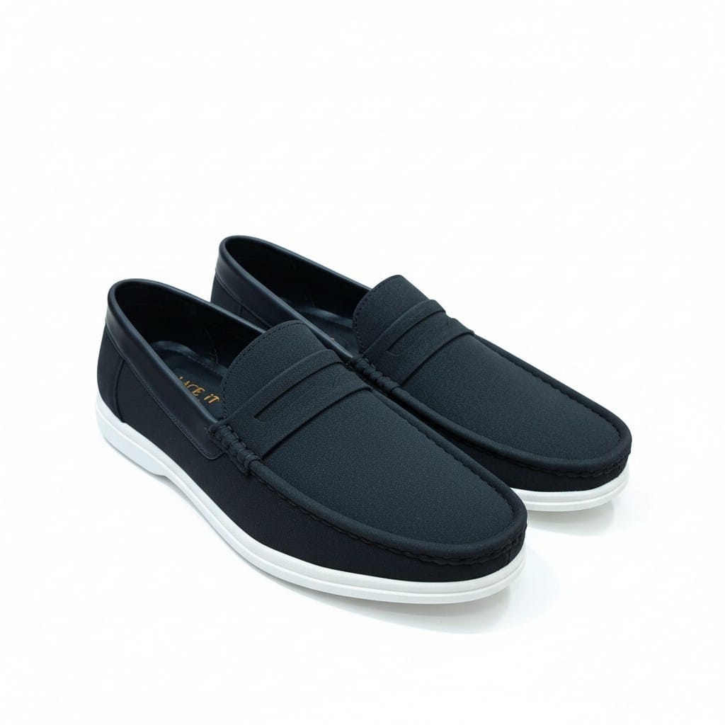 Velvet Black Casual Shoes