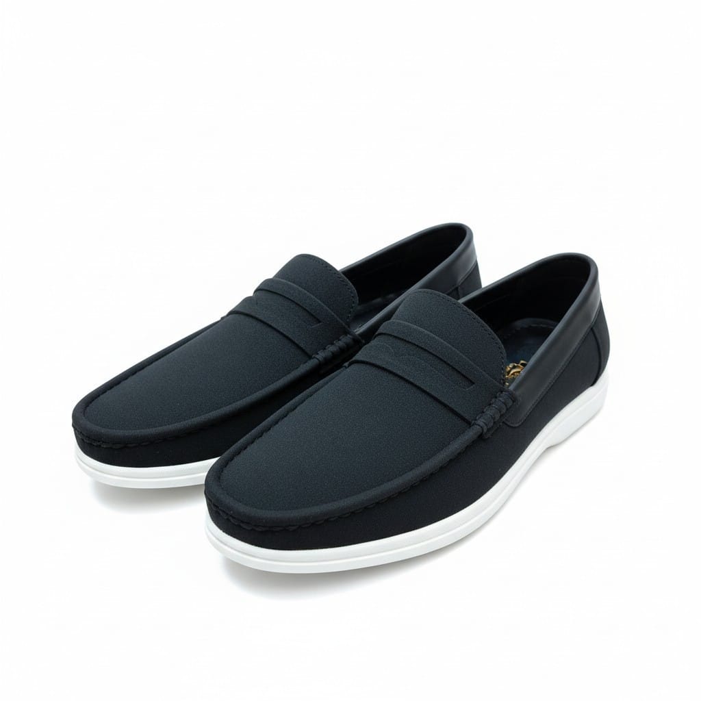 Velvet Black Casual Shoes