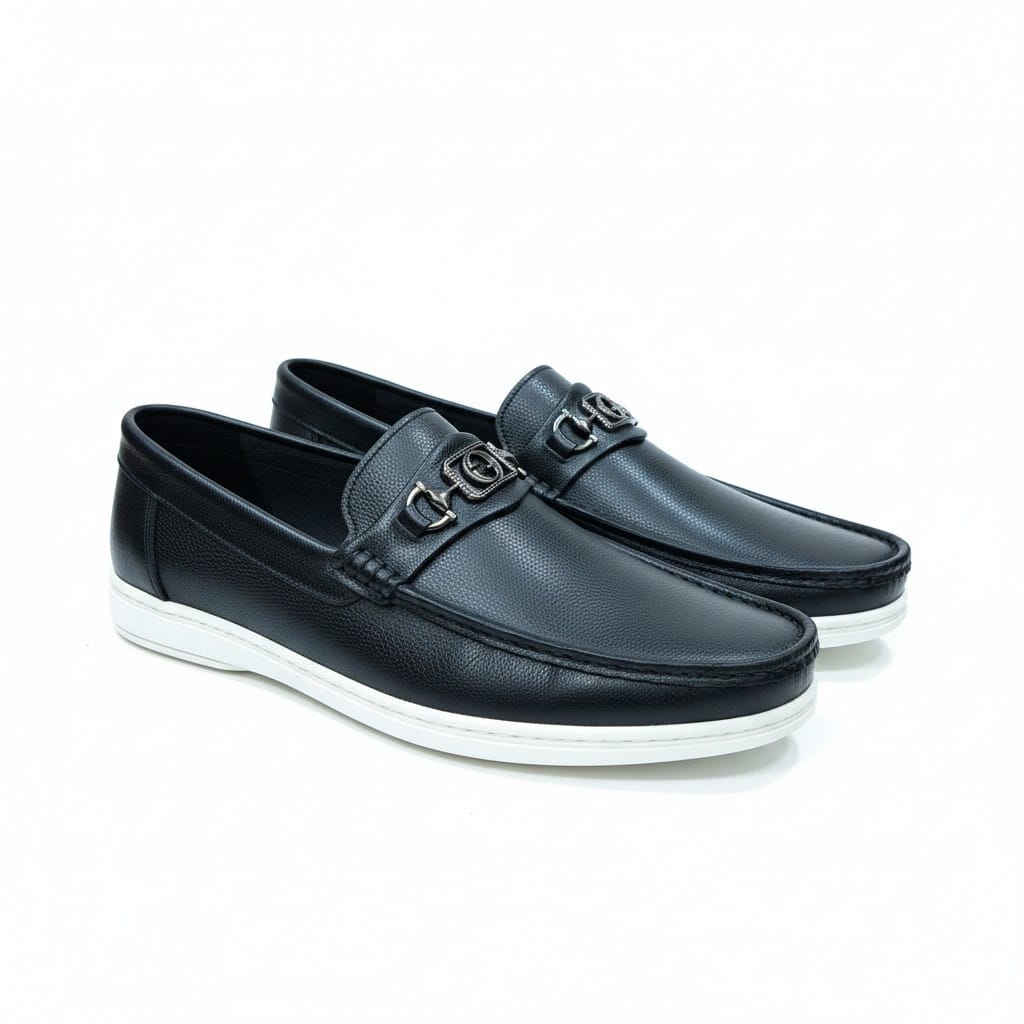 Wesmine Black Casual Shoes