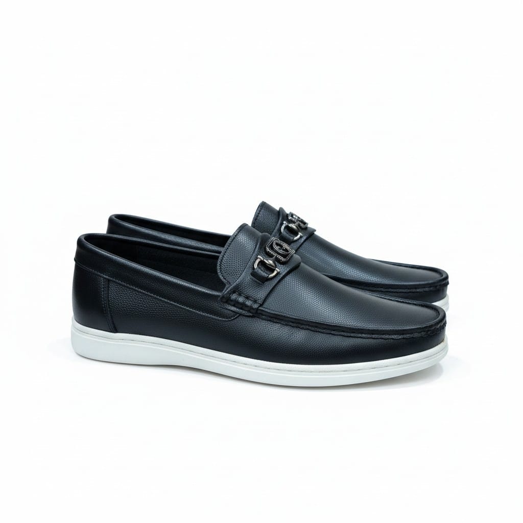 Wesmine Black Casual Shoes