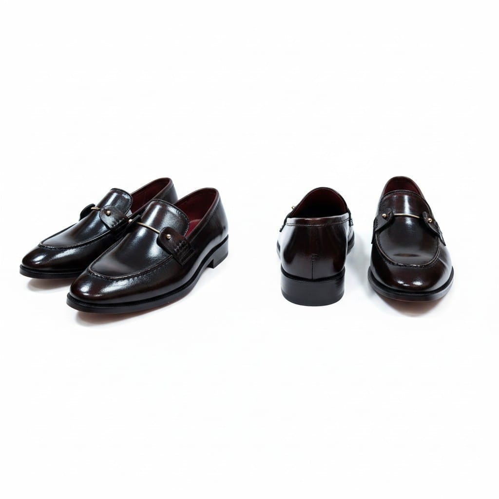 Zingo Black Formal Shoes