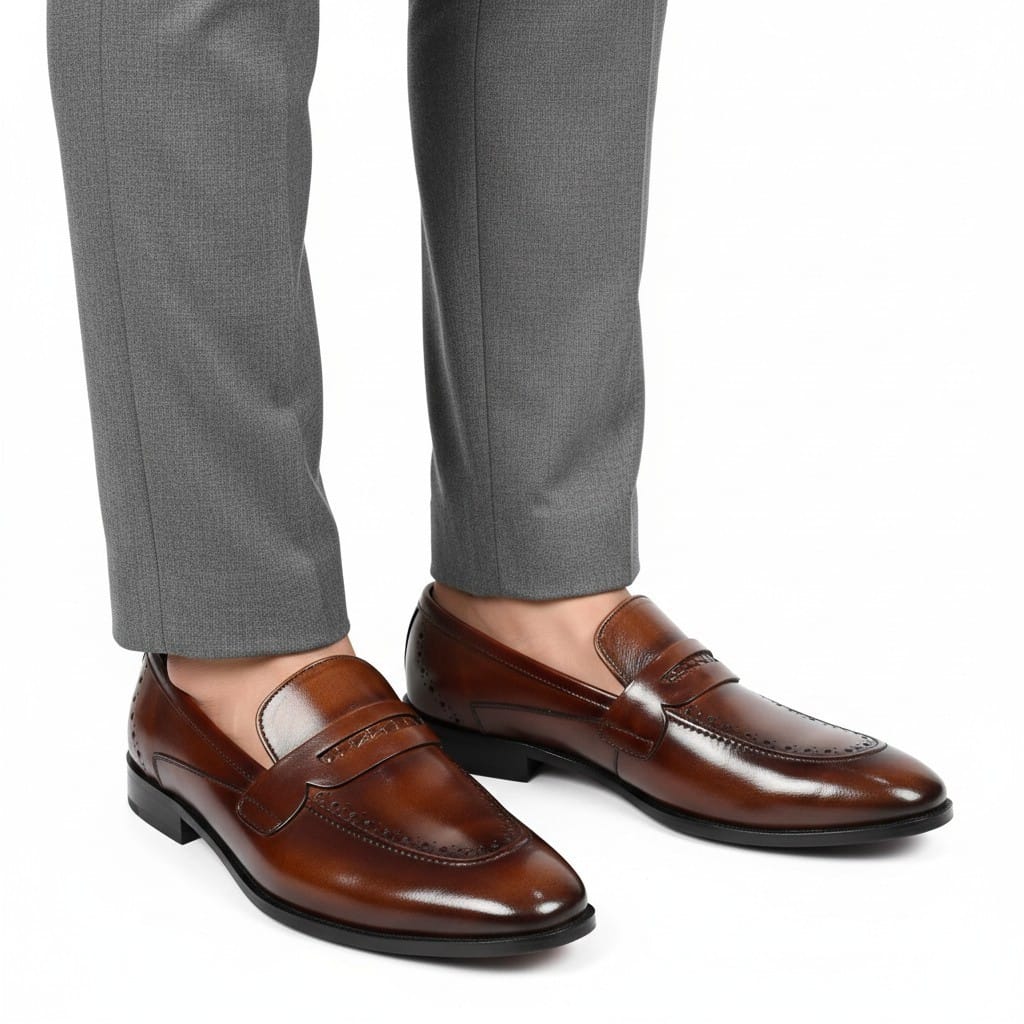 Zingo Brown Formal Shoes