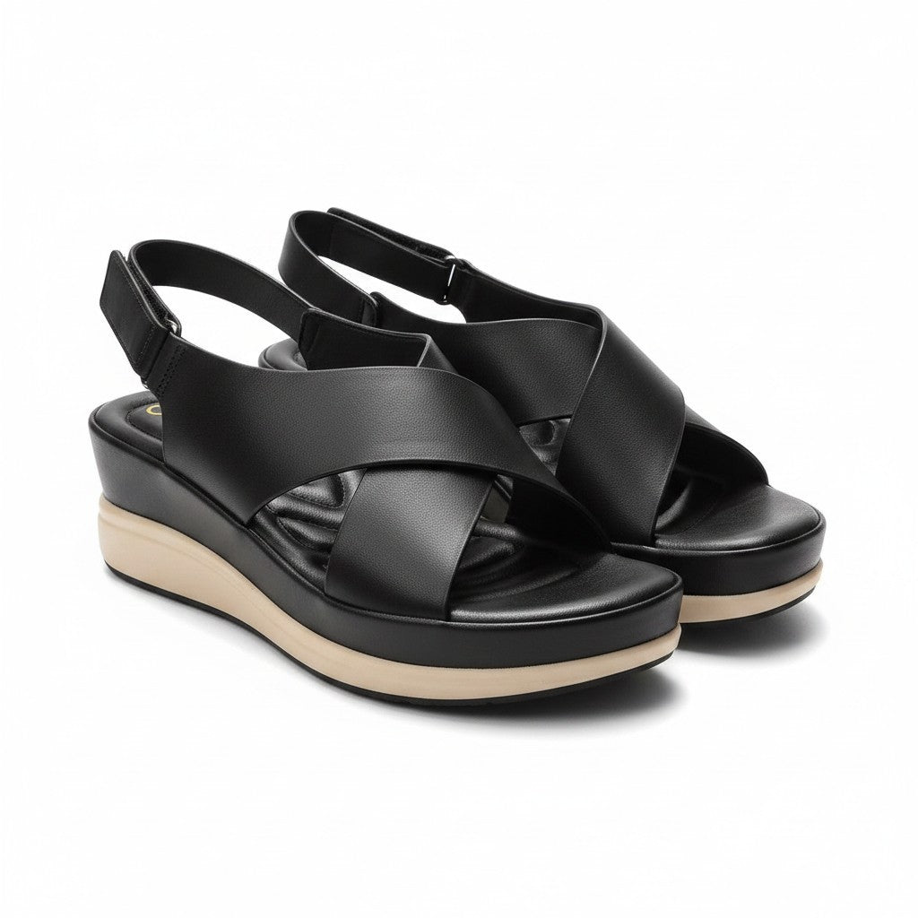 Zona Black Sandal