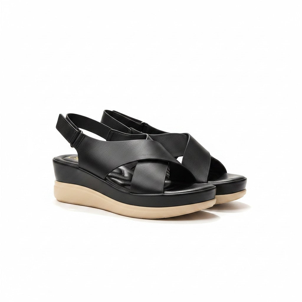 Zona Black Sandal