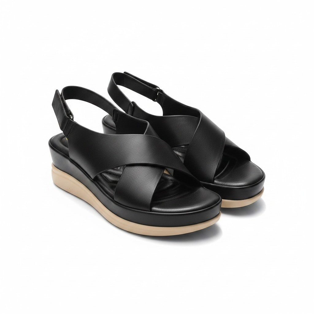 Zona Black Sandal