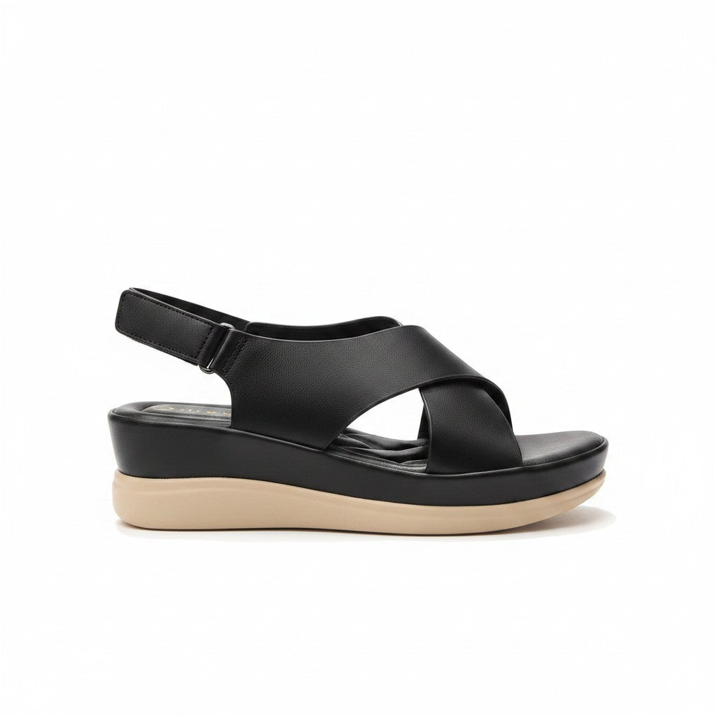 Zona Black Sandal
