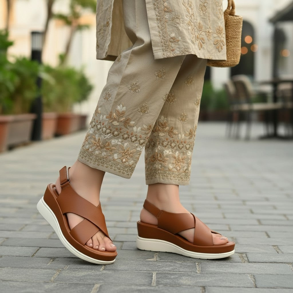 Zona Mustard Sandal