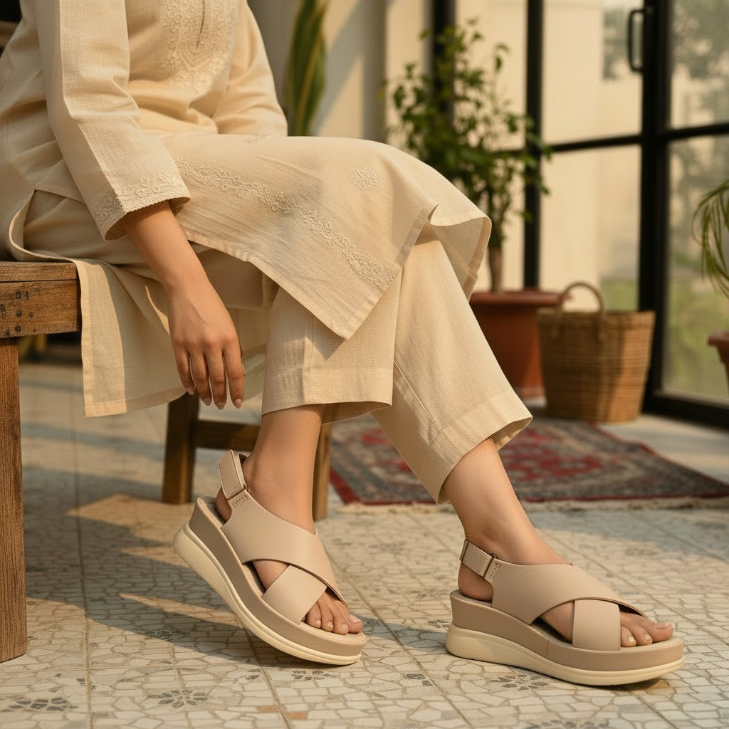 Zona cream Sandal