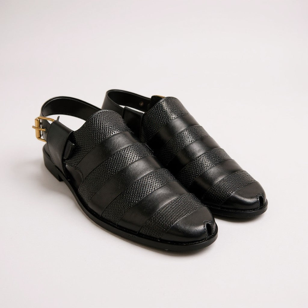Signature Black   PESHWARI CHAPPAL