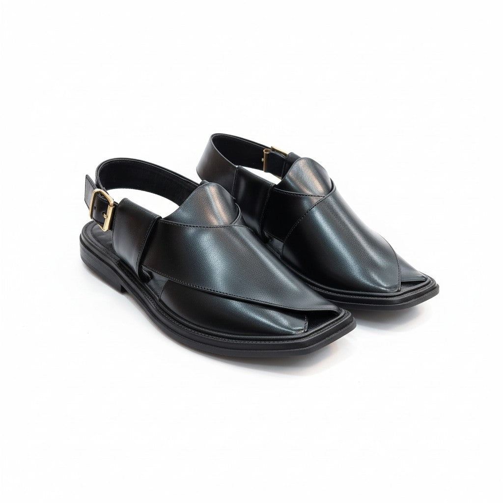 Smart Zalmi  Black  PESHWARI CHAPPAL