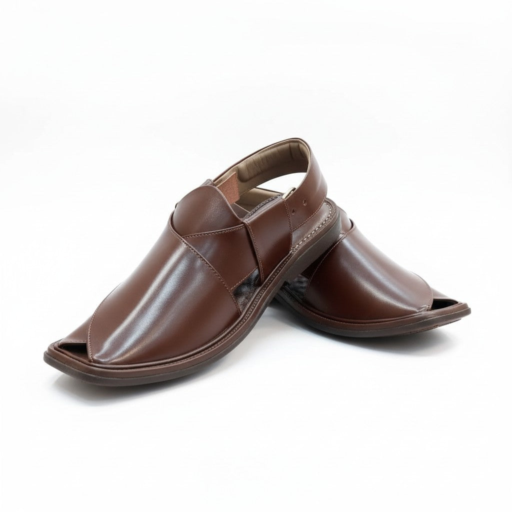 Smart Zalmi  Brown  PESHWARI CHAPPAL